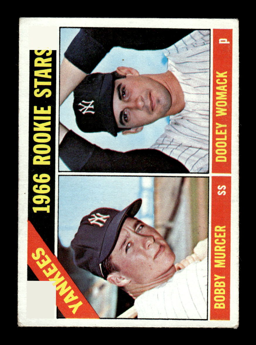 1966 Topps #469 Yankees Rookie Stars Bobby Murcer VGEX HOF-10003170