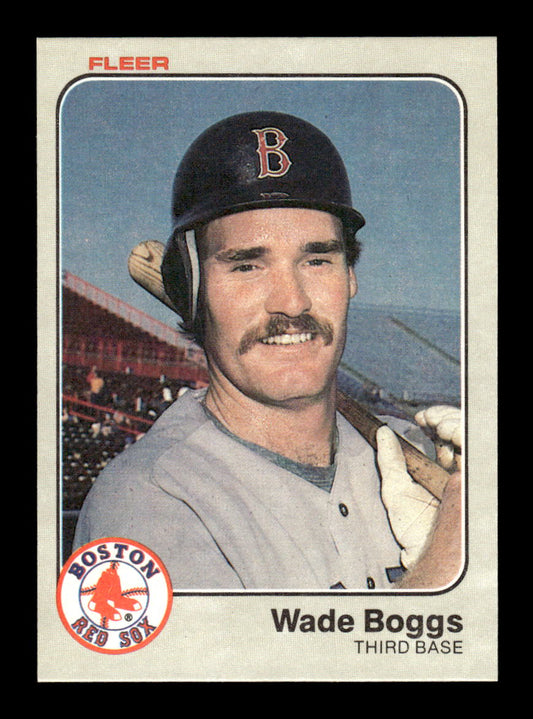 1983 Fleer #179 Wade Boggs Near Mint or Better HOF-10003175