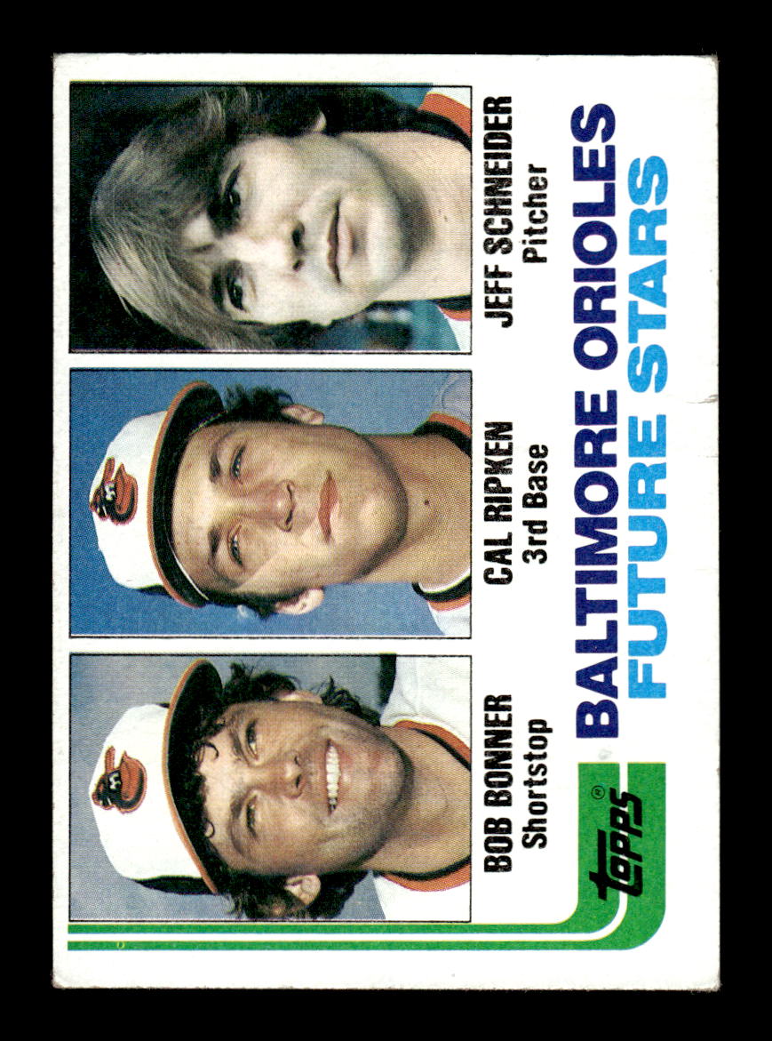 1982 Topps #21 Orioles Future Stars Cal Ripken RC Very Good HOF-10003177