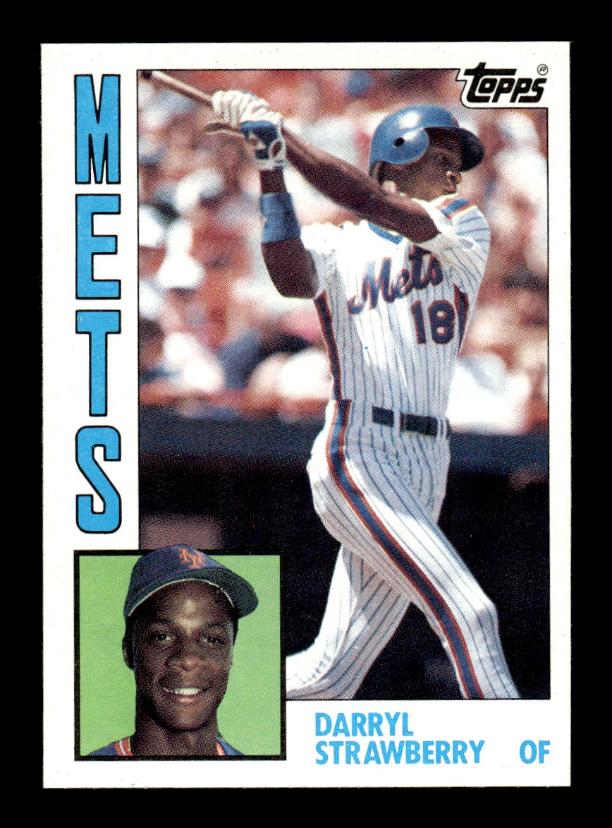 1984 Topps #182 Darryl Strawberry Near Mint or Better HOF-10003187