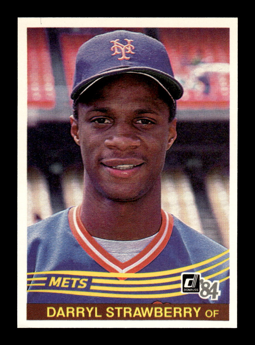 1984 Donruss #68 Darryl Strawberry Near Mint or Better HOF-10003189