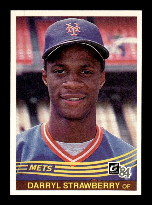 1984 Donruss #68 Darryl Strawberry Near Mint or Better HOF-10003189