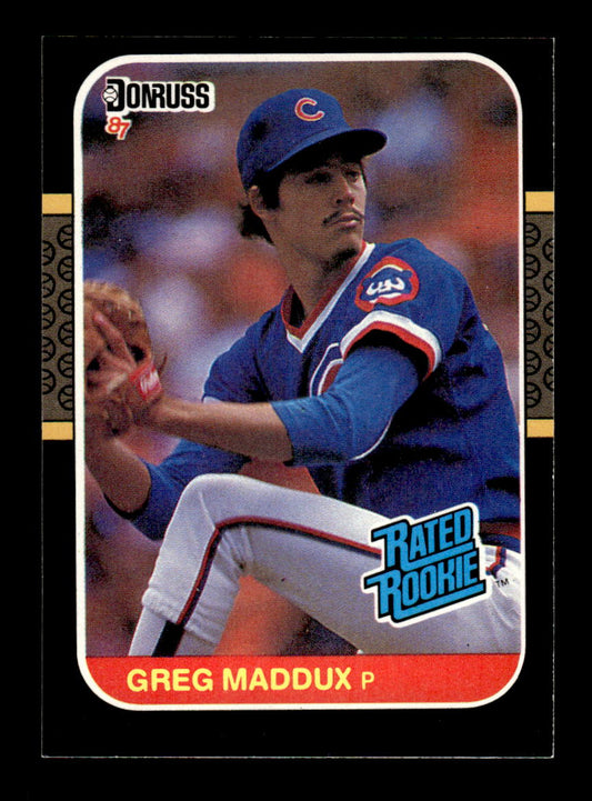 1987 Donruss #36 Greg Maddux Near Mint or Better HOF-10003196
