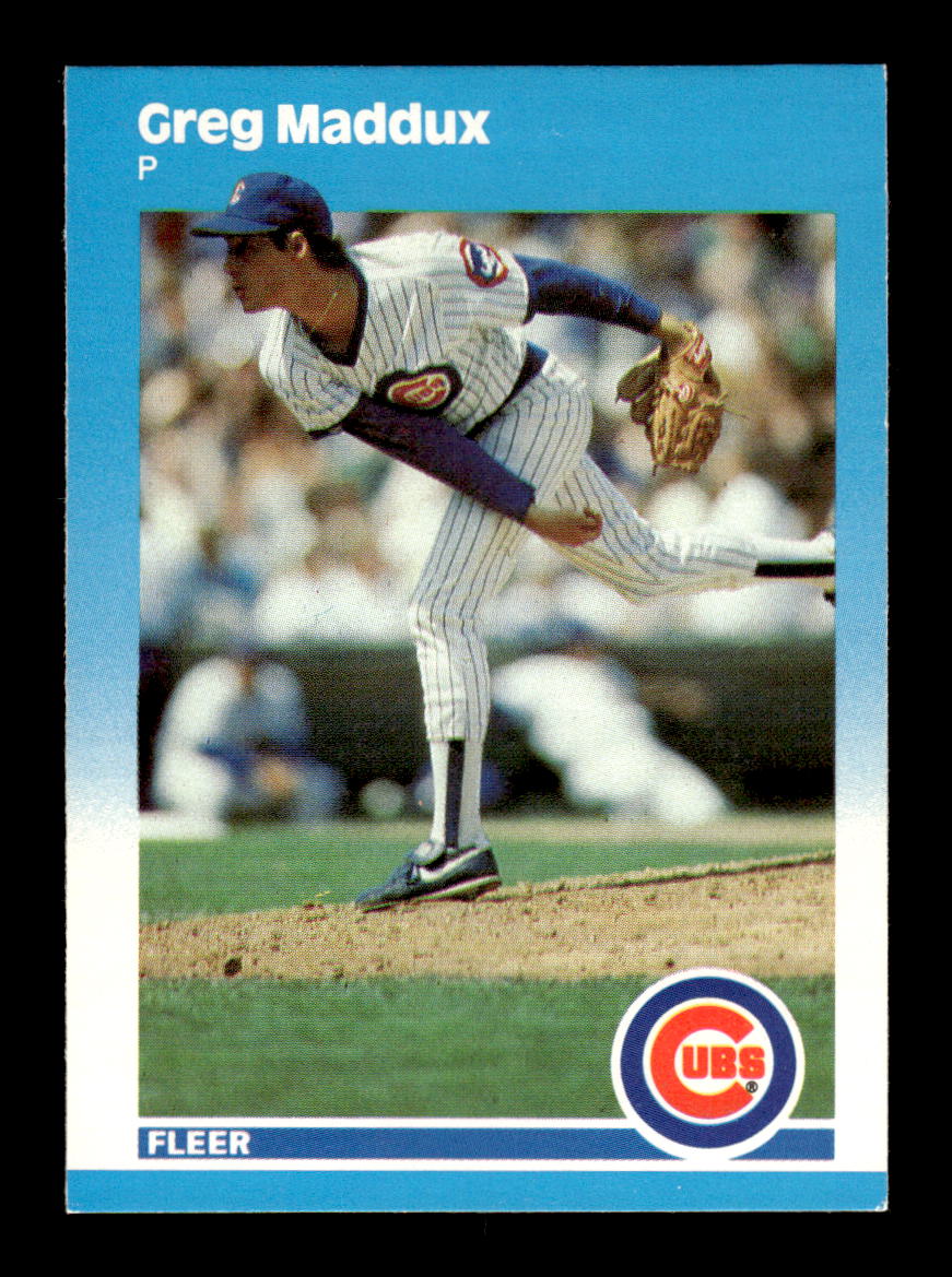 1987 Fleer Update #U-68 Greg Maddux Near Mint or Better HOF-10003197