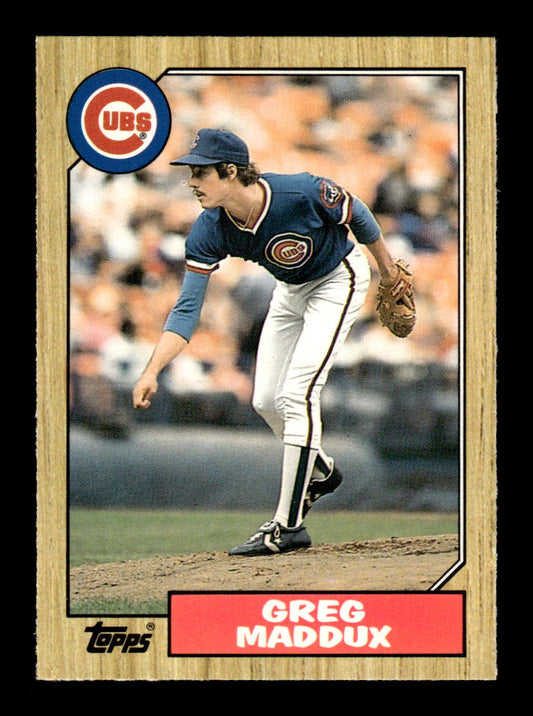 1987 Topps Traded #70T Greg Maddux Near Mint or Better HOF-10003198