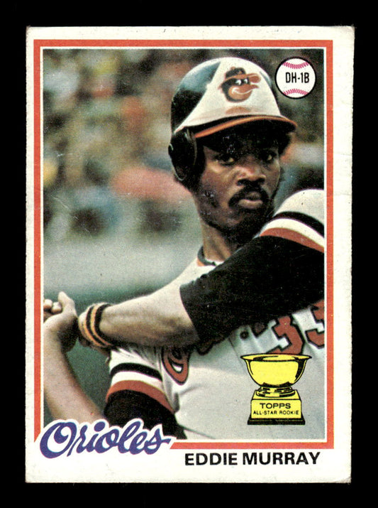 1978 Topps #36 Eddie Murray Very Good HOF-10003199