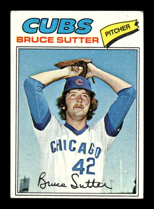 1977 Topps #144 Bruce Sutter Excellent HOF-10003200