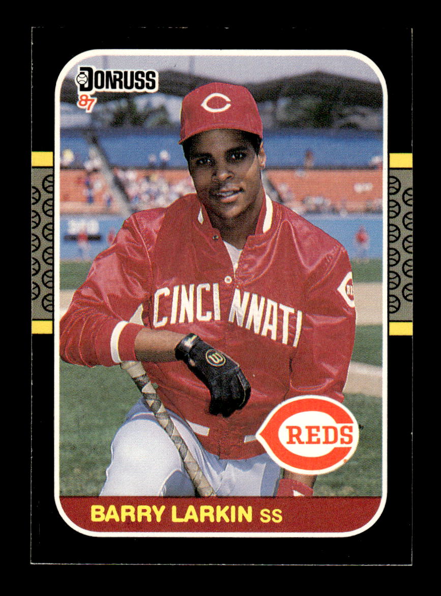 1987 Donruss #492 Barry Larkin Near Mint or Better HOF-10003201