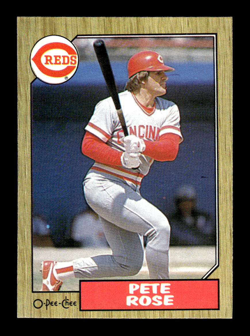 1987 Topps #200 Pete Rose Near Mint or Better HOF-10003206