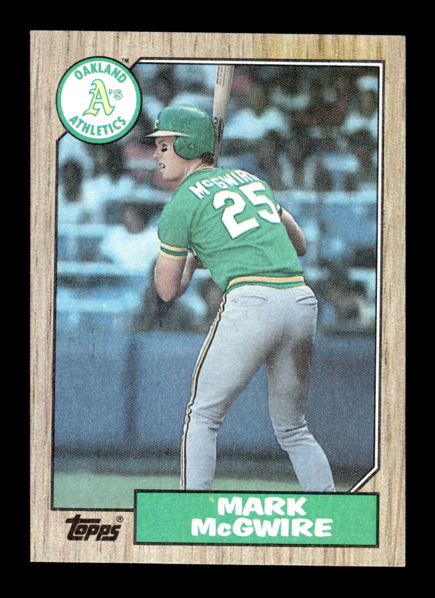 1987 Topps #366 Mark McGwire Near Mint or Better HOF-10003210