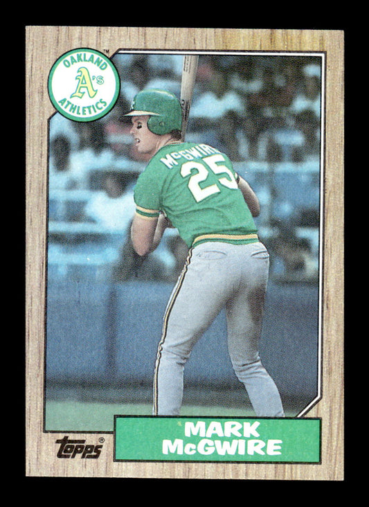 1987 Topps #366 Mark McGwire Near Mint or Better HOF-10003210