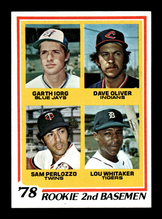 1978 Topps #704 Lou Whitaker RC Near Mint or Better HOF-10003216