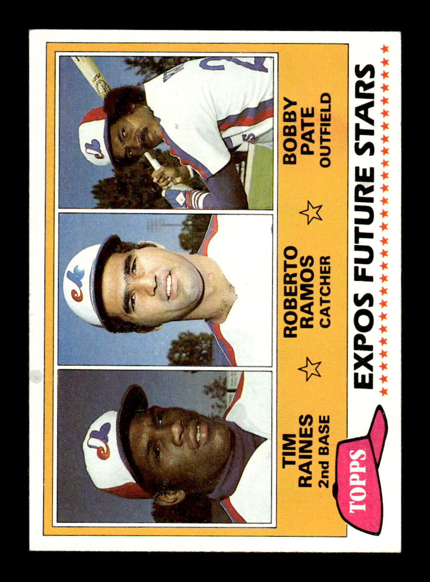 1981 Topps #479 Tim Raines RC Excellent HOF-10003220