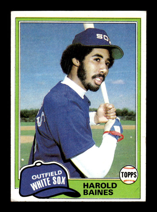 1981 Topps #347 Harold Baines Near Mint or Better HOF-10003221
