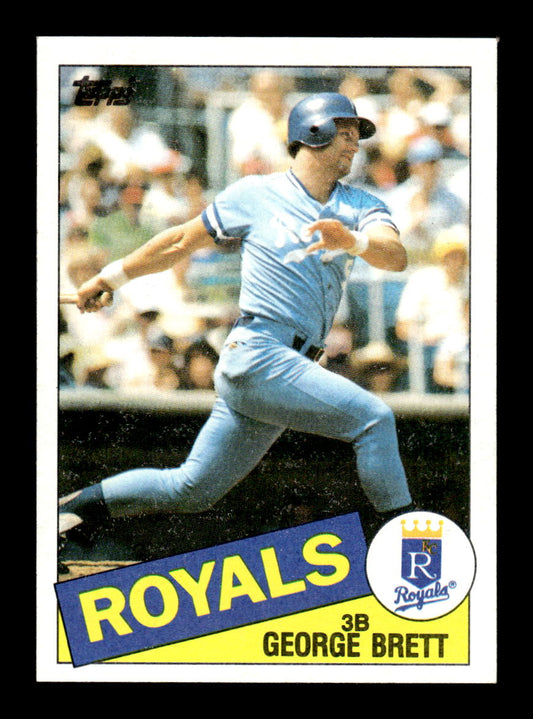 1985 Topps #100 George Brett Near Mint or Better HOF-10003227
