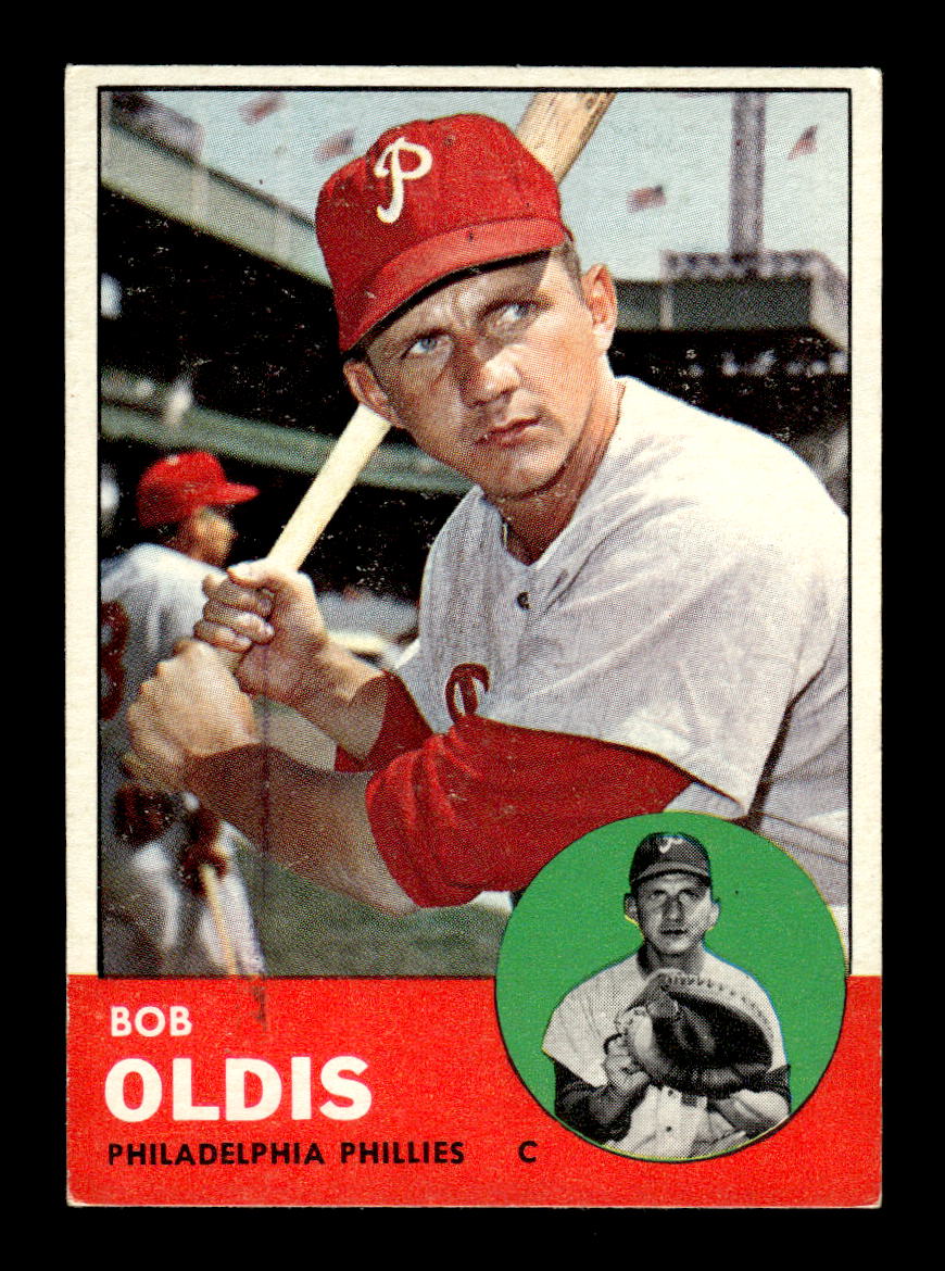 1963 Topps #404 Bob Oldis Excellent HOF-10003233