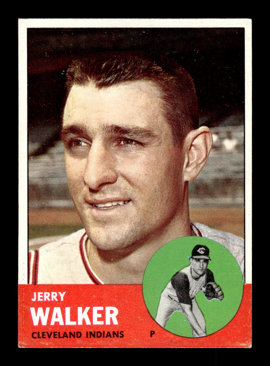 1963 Topps #413 Jerry Walker Excellent HOF-10003241