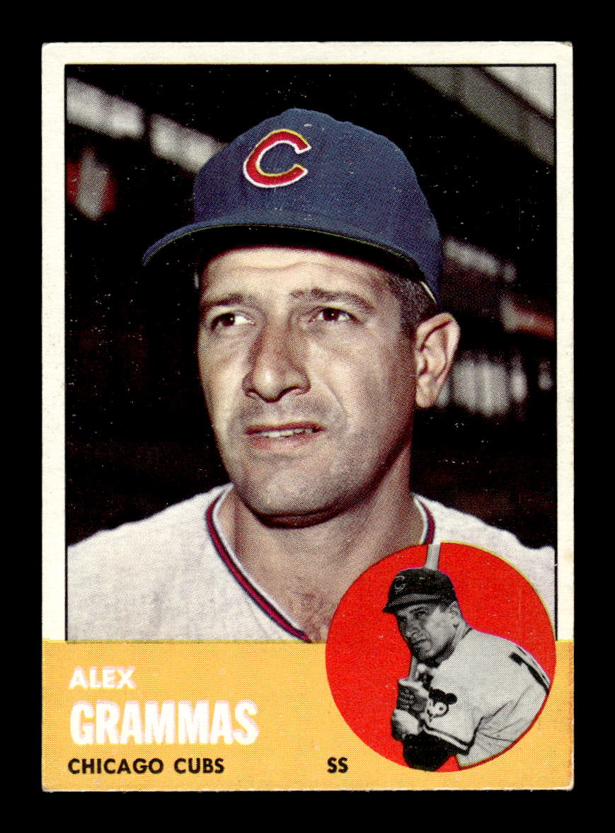 1963 Topps #416 Alex Grammas Excellent HOF-10003243