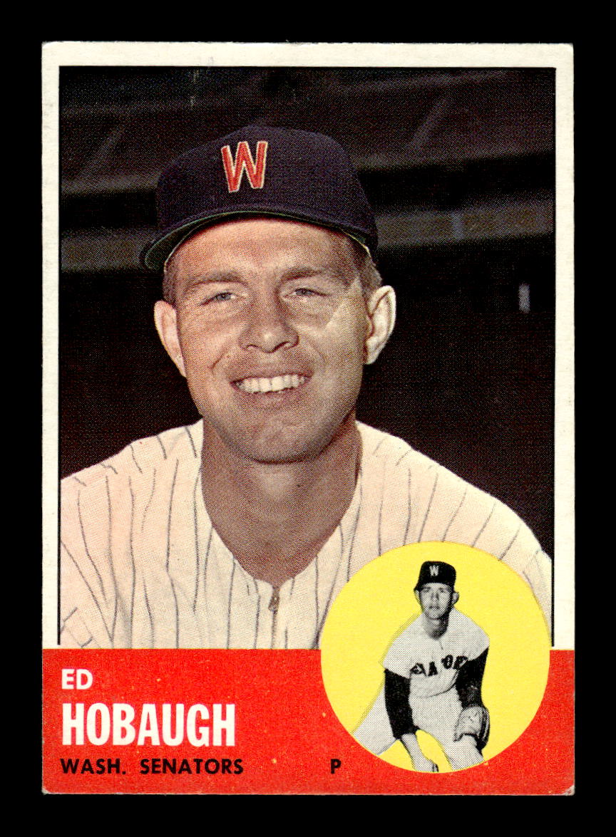 1963 Topps #423 Ed Hobaugh Excellent HOF-10003249