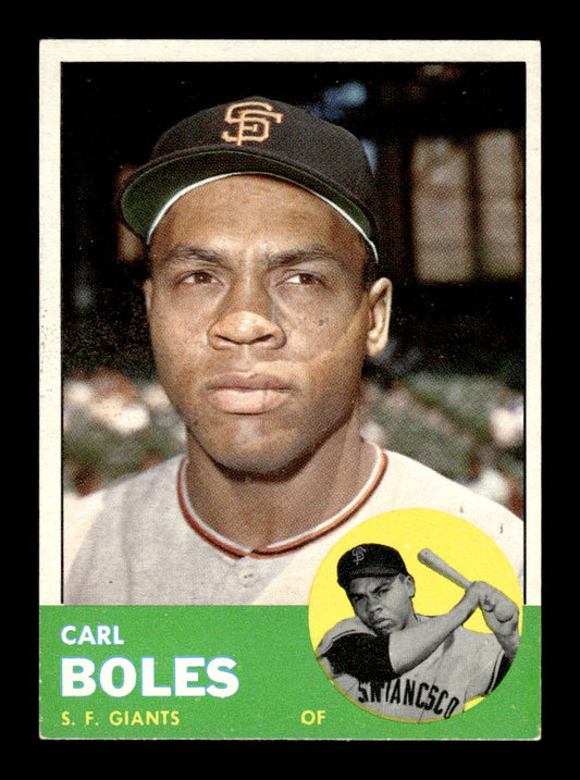 1963 Topps #428 Carl Boles Excellent HOF-10003252