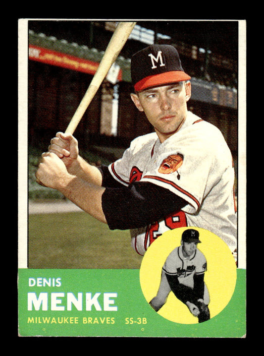 1963 Topps #433 Denis Menke Excellent HOF-10003257