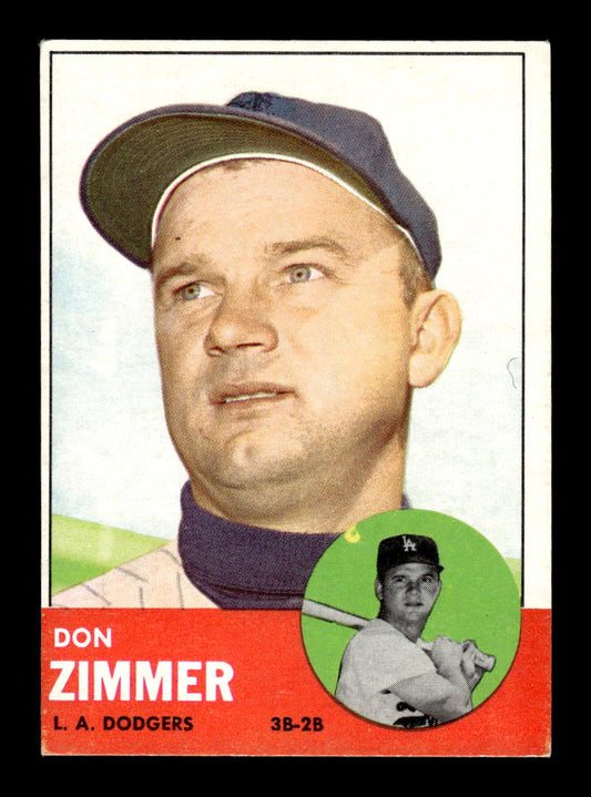 1963 Topps #439 Don Zimmer Excellent HOF-10003263