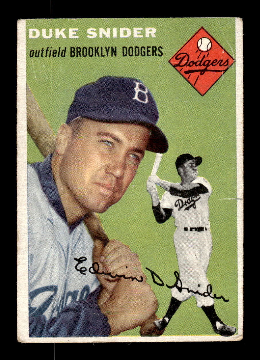 1954 Topps #32 Duke Snider Very Good HOF-10003267