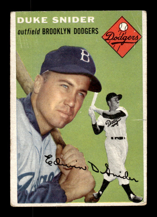 1954 Topps #32 Duke Snider Very Good HOF-10003267