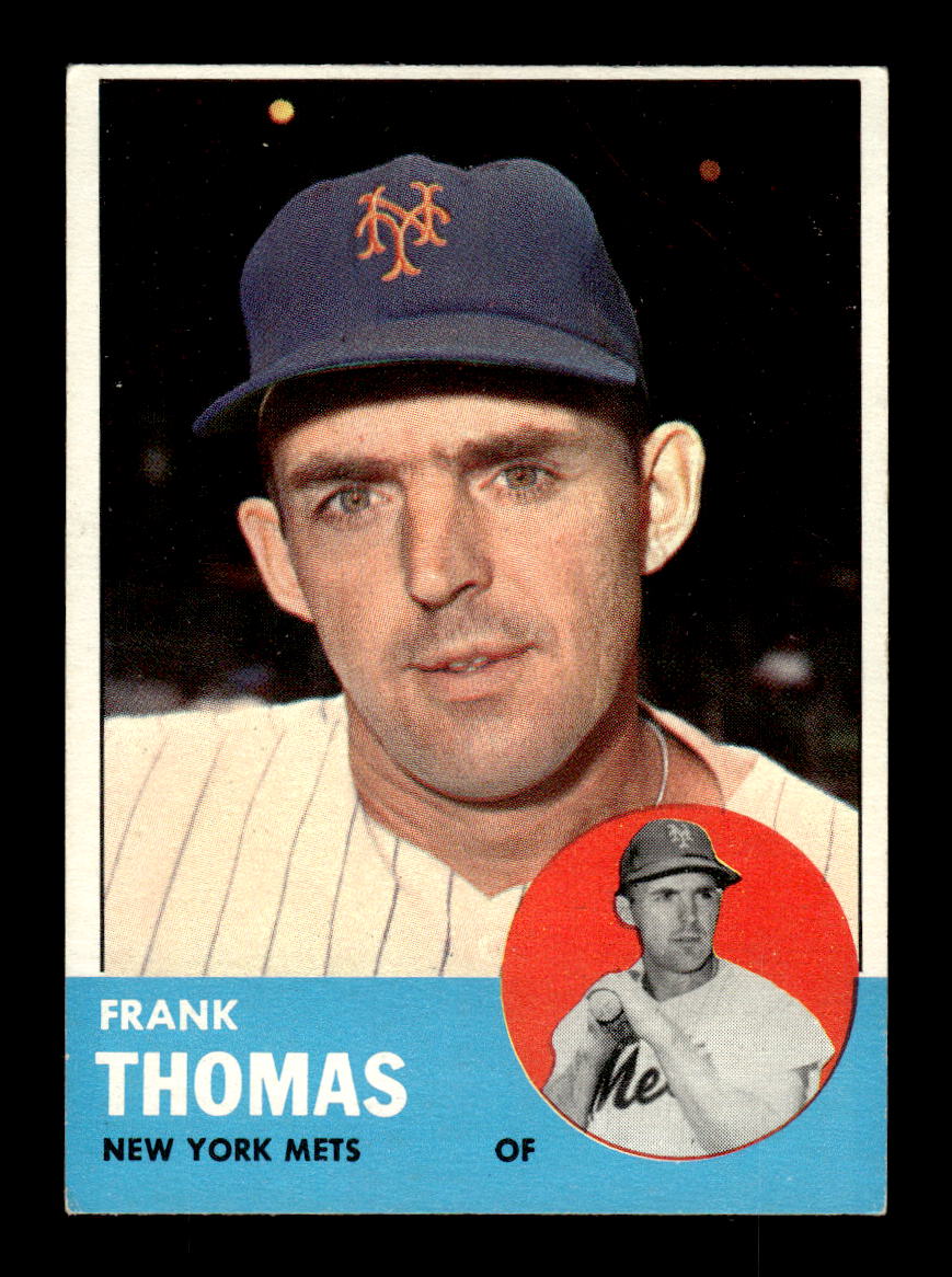 1963 Topps #495 Frank Thomas Semi High Excellent HOF-10003309