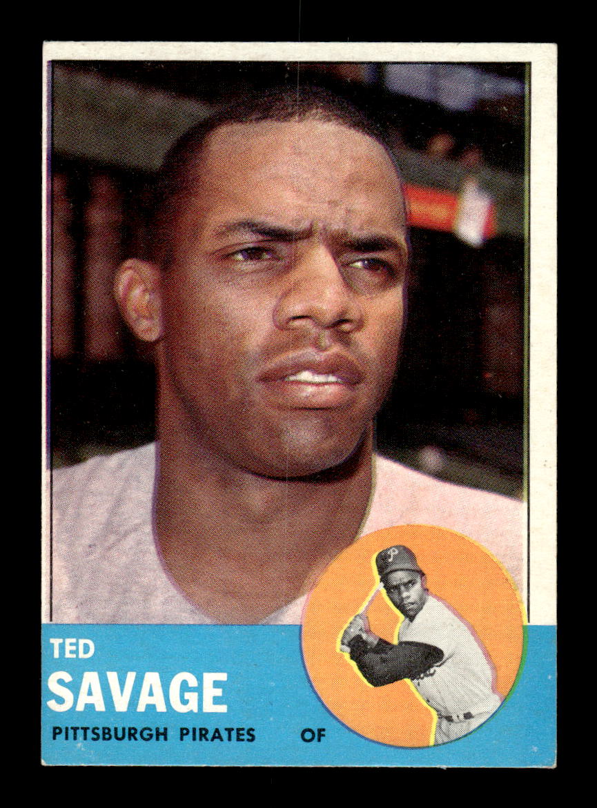 1963 Topps #508 Ted Savage Semi High Excellent HOF-10003319
