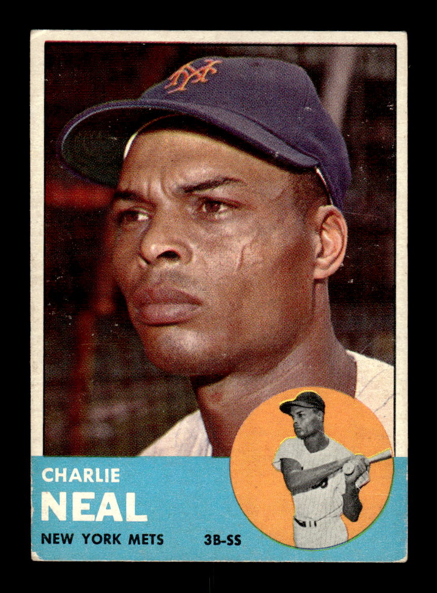 1963 Topps #511 Charlie Neal Semi High Excellent HOF-10003320