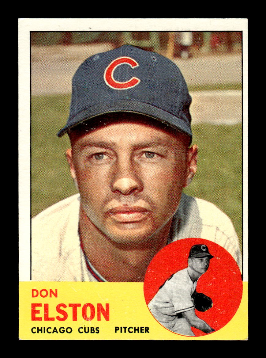 1963 Topps #515 Don Elston Semi High Excellent HOF-10003324