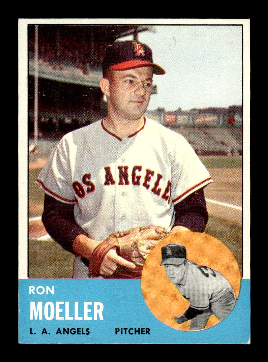 1963 Topps #541 Ron Moeller - High # Excellent HOF-10003343