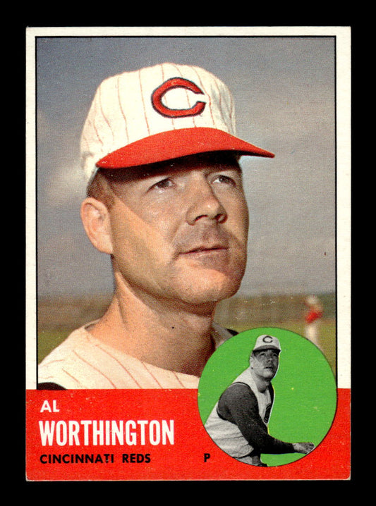 1963 Topps #556 Al Worthington - High # Excellent HOF-10003352