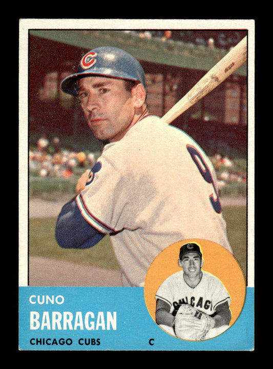 1963 Topps #557 Cuno Barragan - High # Excellent HOF-10003353