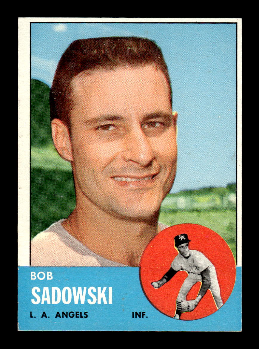 1963 Topps #568 Bob Sadowski - High # Excellent HOF-10003364