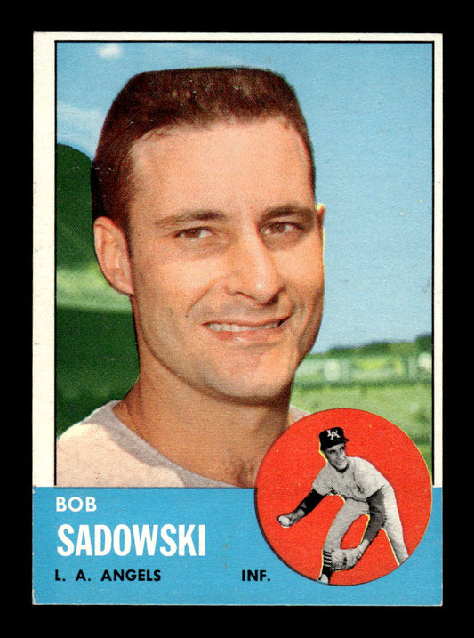 1963 Topps #568 Bob Sadowski - High # Excellent HOF-10003364