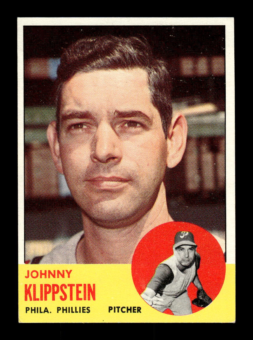1963 Topps #571 Johnny Klippstein - High # Excellent HOF-10003367