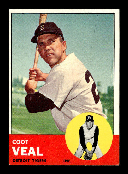 1963 Topps #573 Coot Veal - High # Excellent HOF-10003368