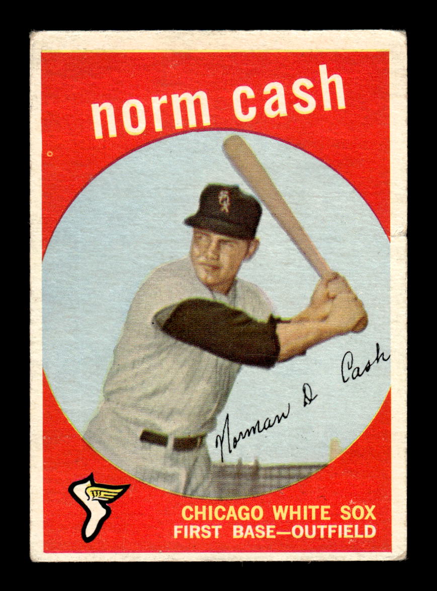 1959 Topps #509 Norm Cash Very Good HOF-10003370
