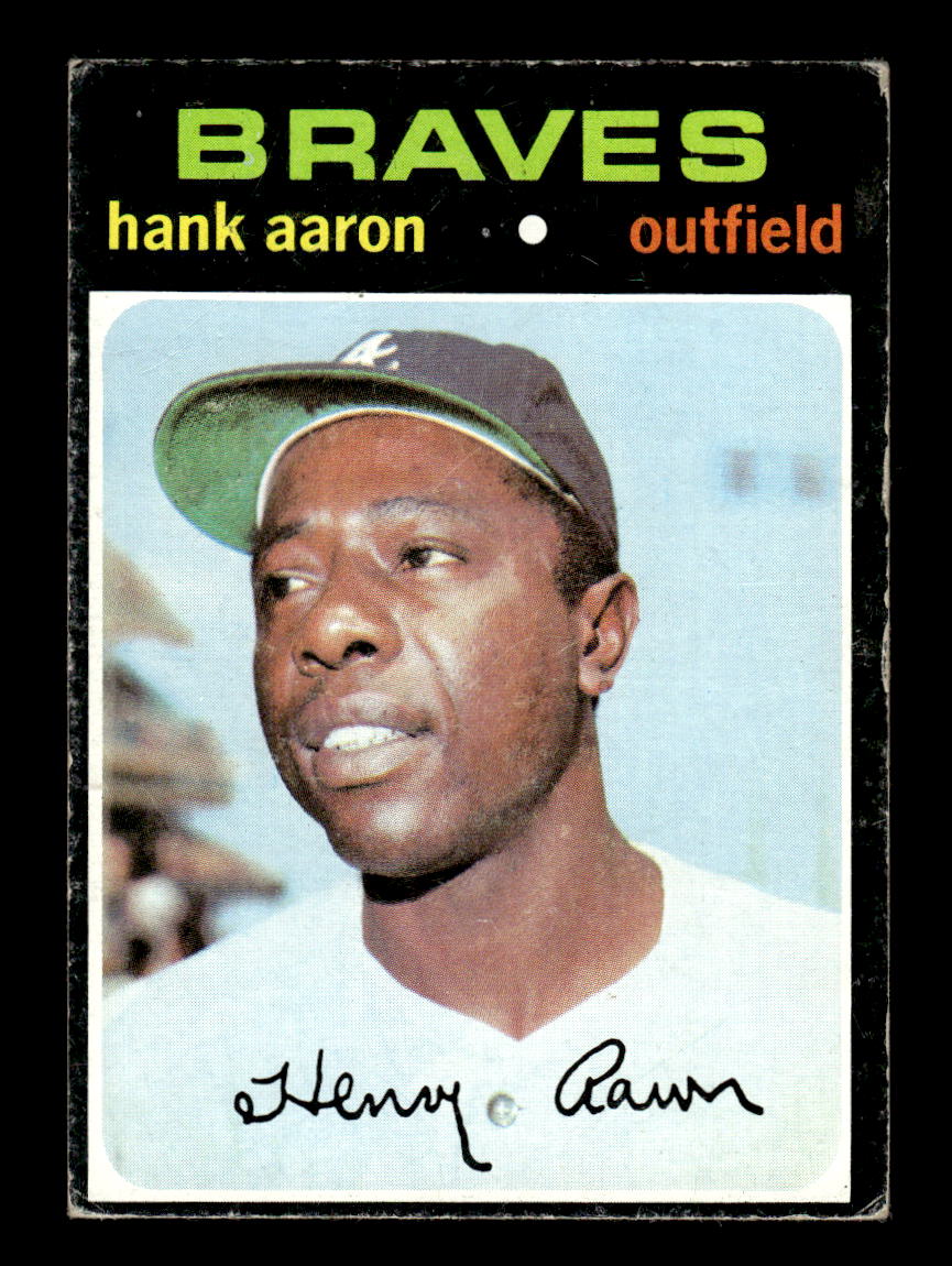 1971 Topps #400 Hank Aaron Very Good HOF-10003371