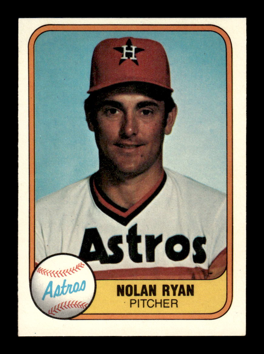 1981 Fleer #57 Nolan Ryan Near Mint or Better HOF-10003375