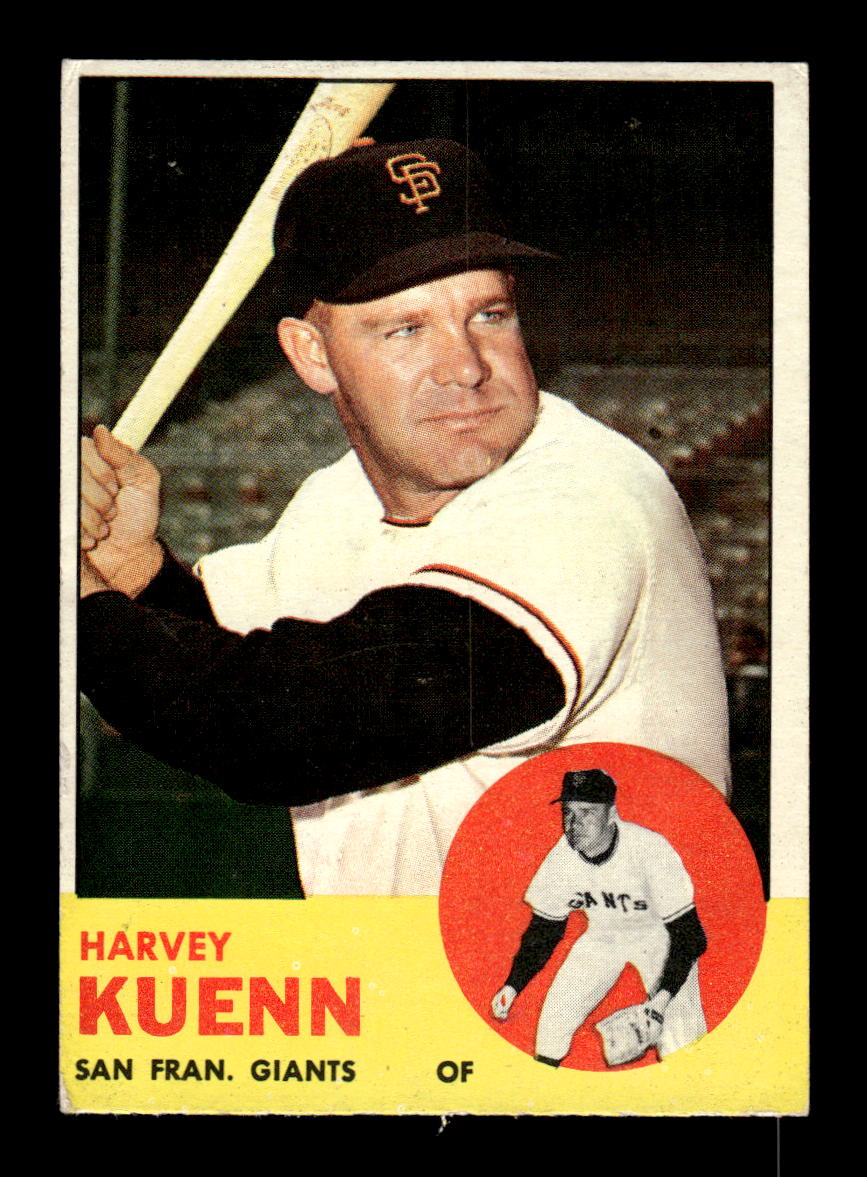 1963 Topps #30 Harvey Kuenn Excellent HOF-10003391