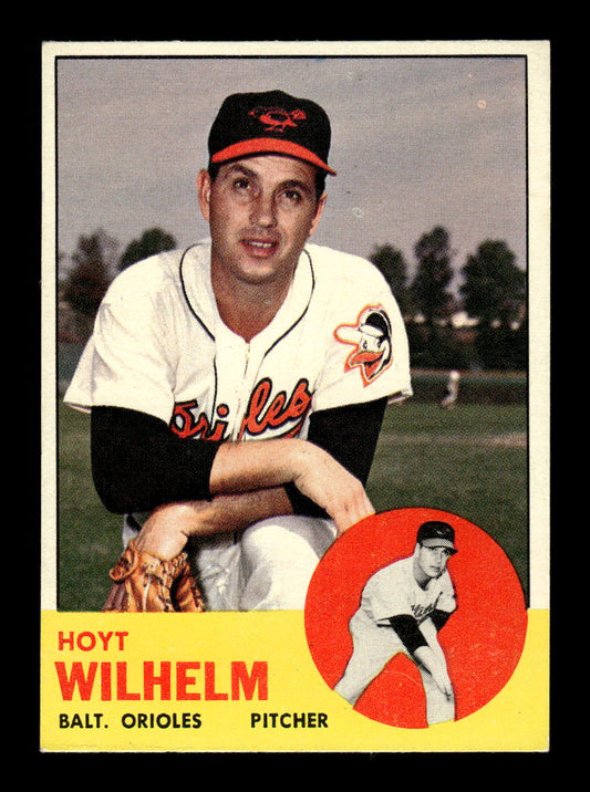 1963 Topps #108 Hoyt Wilhelm Excellent HOF-10003410