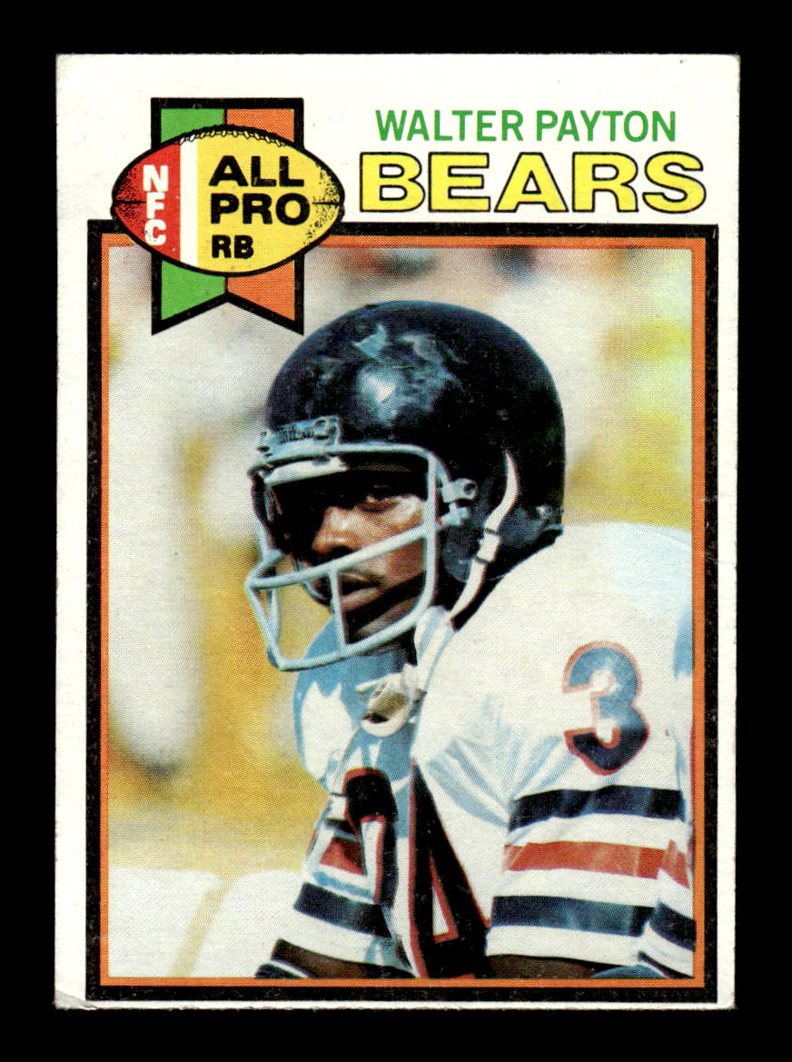 1979 Topps #480 Walter Payton Cream Colored Back Very Good HOF-10003434