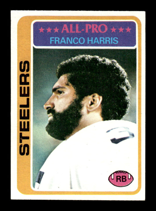 1978 Topps #500 Franco Harris Near Mint or Better HOF-10003437