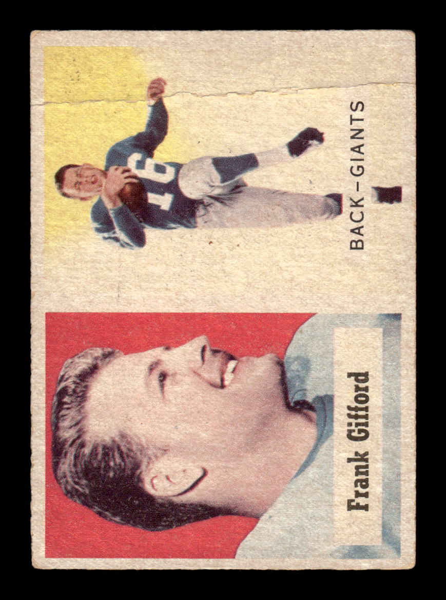 1957 Topps #88 Frank Gifford Poor HOF-10003460