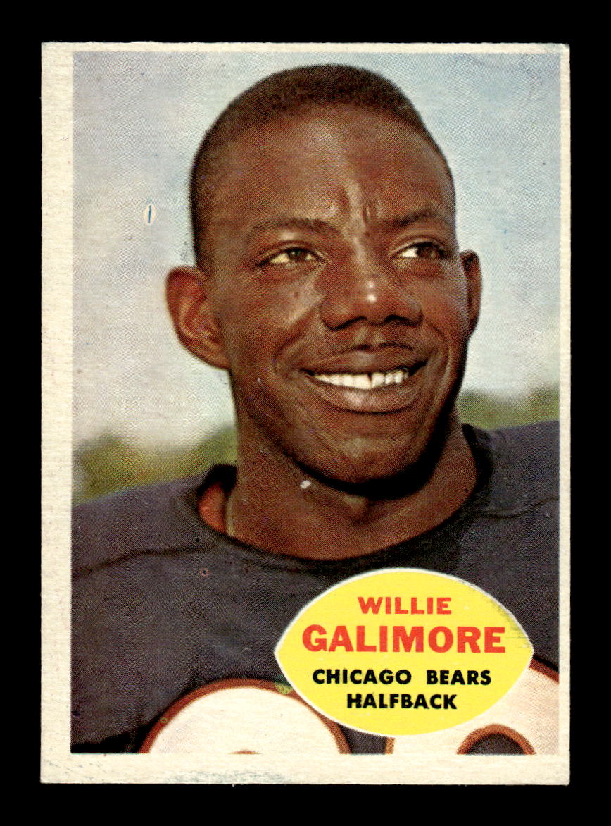 1960 Topps #14 Willie Galimore Excellent HOF-10003465