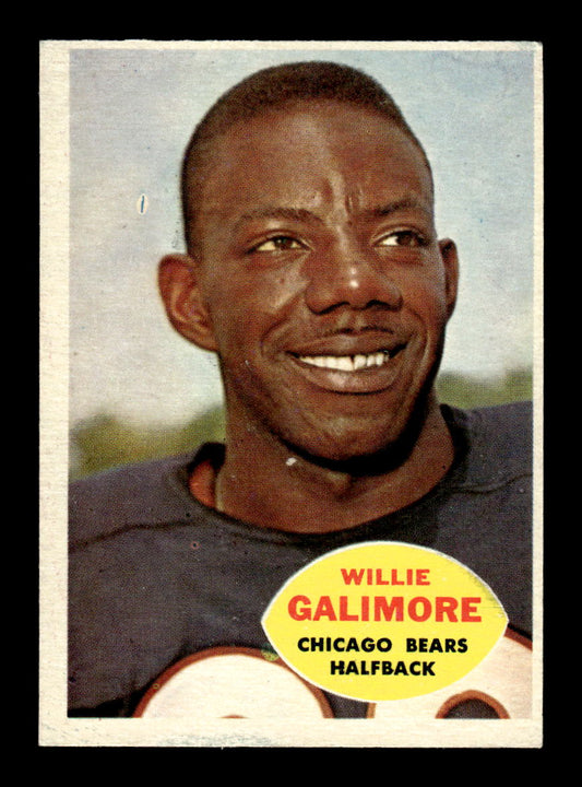 1960 Topps #14 Willie Galimore Excellent HOF-10003465