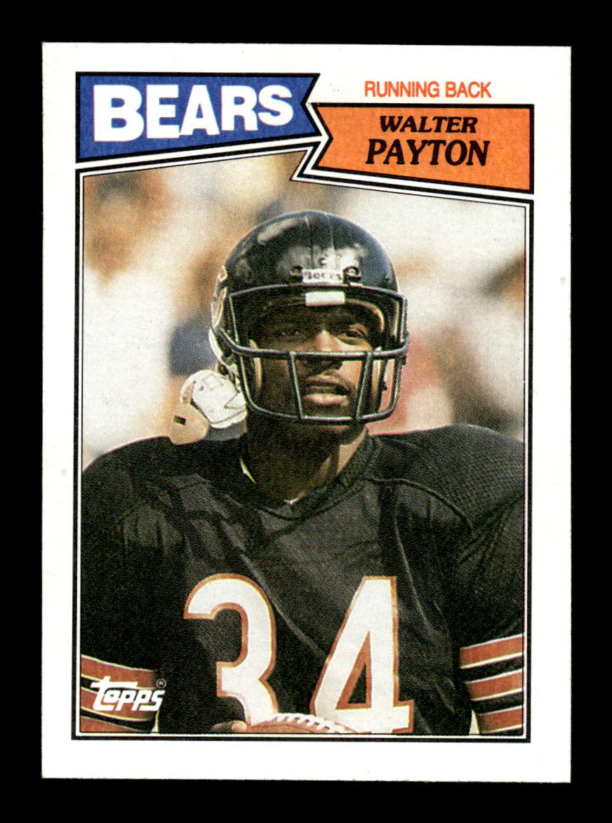 1987 Topps #46 Walter Payton Near Mint or Better HOF-10003476